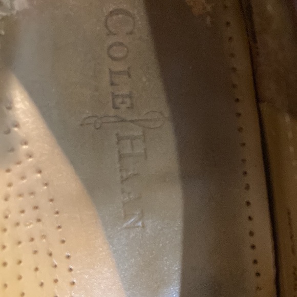 COLE HAAN GREEN LABEL MEN’S BROWN LEATHER TASSEL LOAFERS! GREAT CONDITION! - Picture 3 of 4